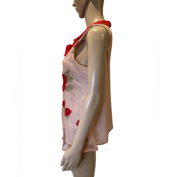 Disney X Lauren Conrad Snow White Embroidered Sleeveless Top size XS - Picture 3 of 5